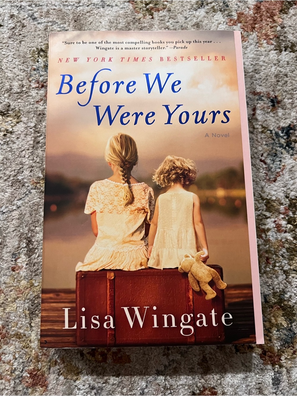 Before We Were Yours by Lisa Wingate - Soft Peach & Tan Cover